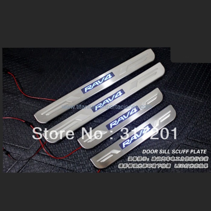 DOOR SILL CON LUZ